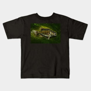 The Smallmouth Bass Kids T-Shirt